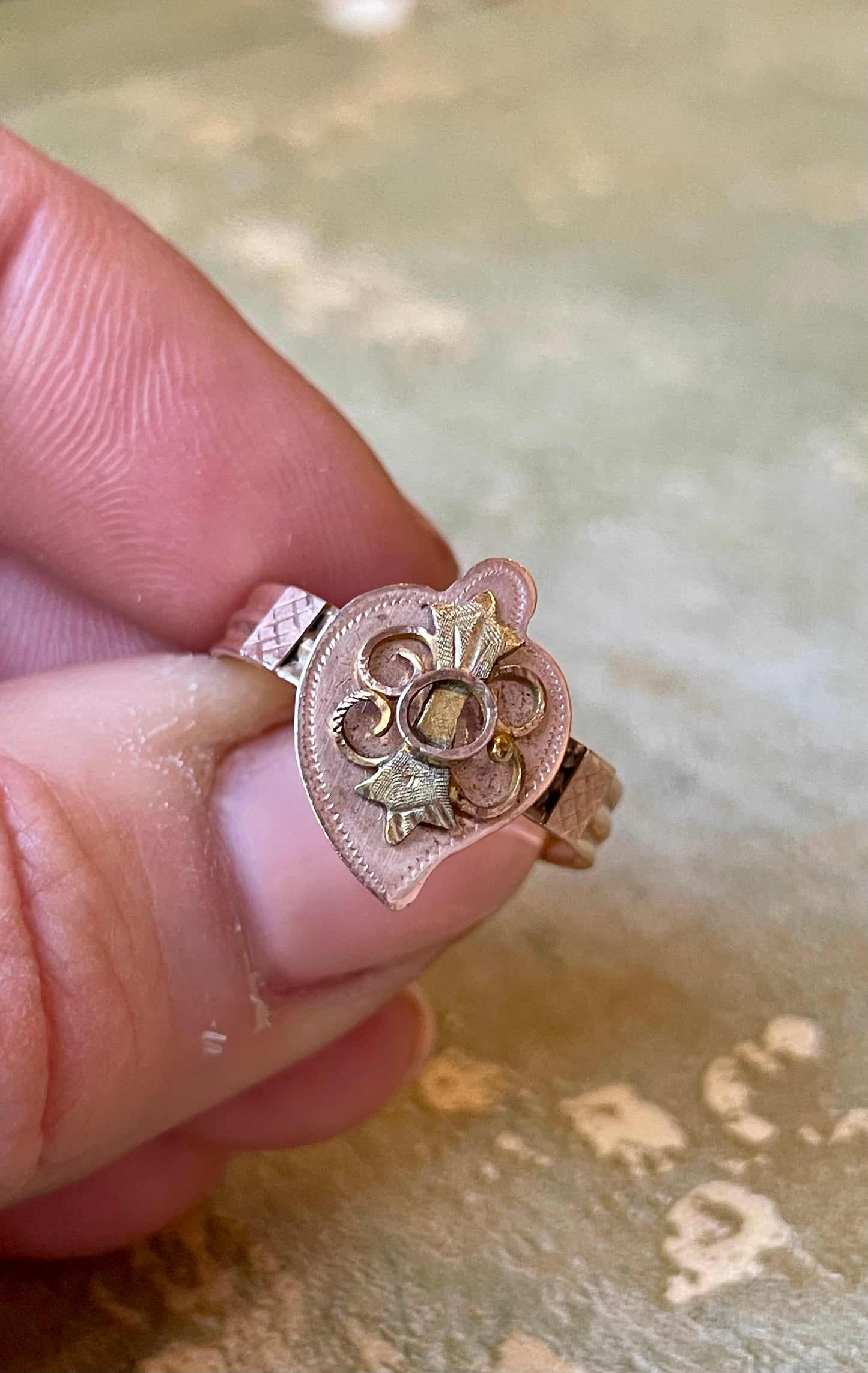 Anello Cuore, epoca vittoriana