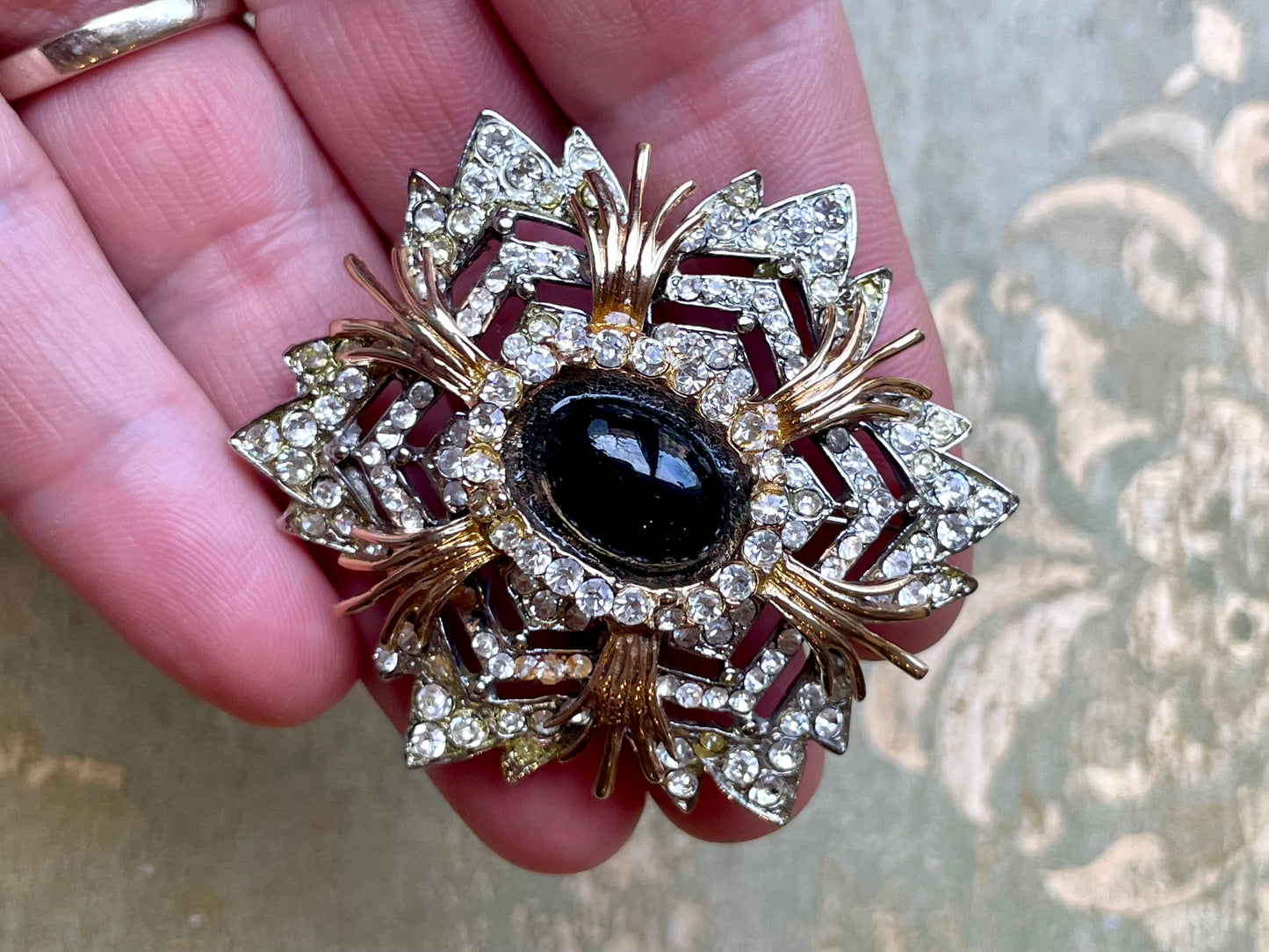 Stupenda spilla Fiocco di neve, anni ‘80