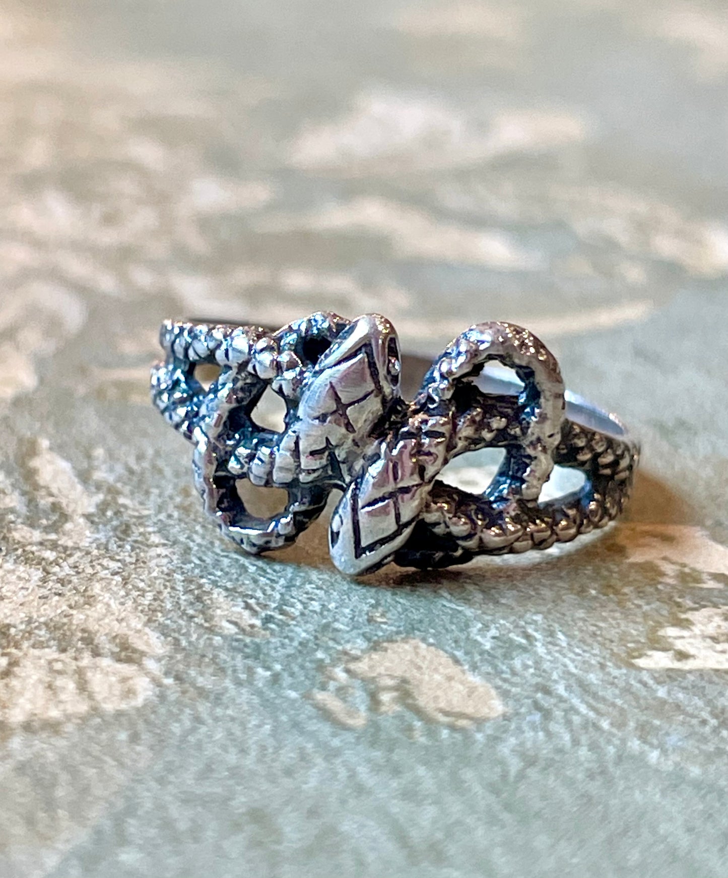 Anello Serpenti in argento, 1940/50