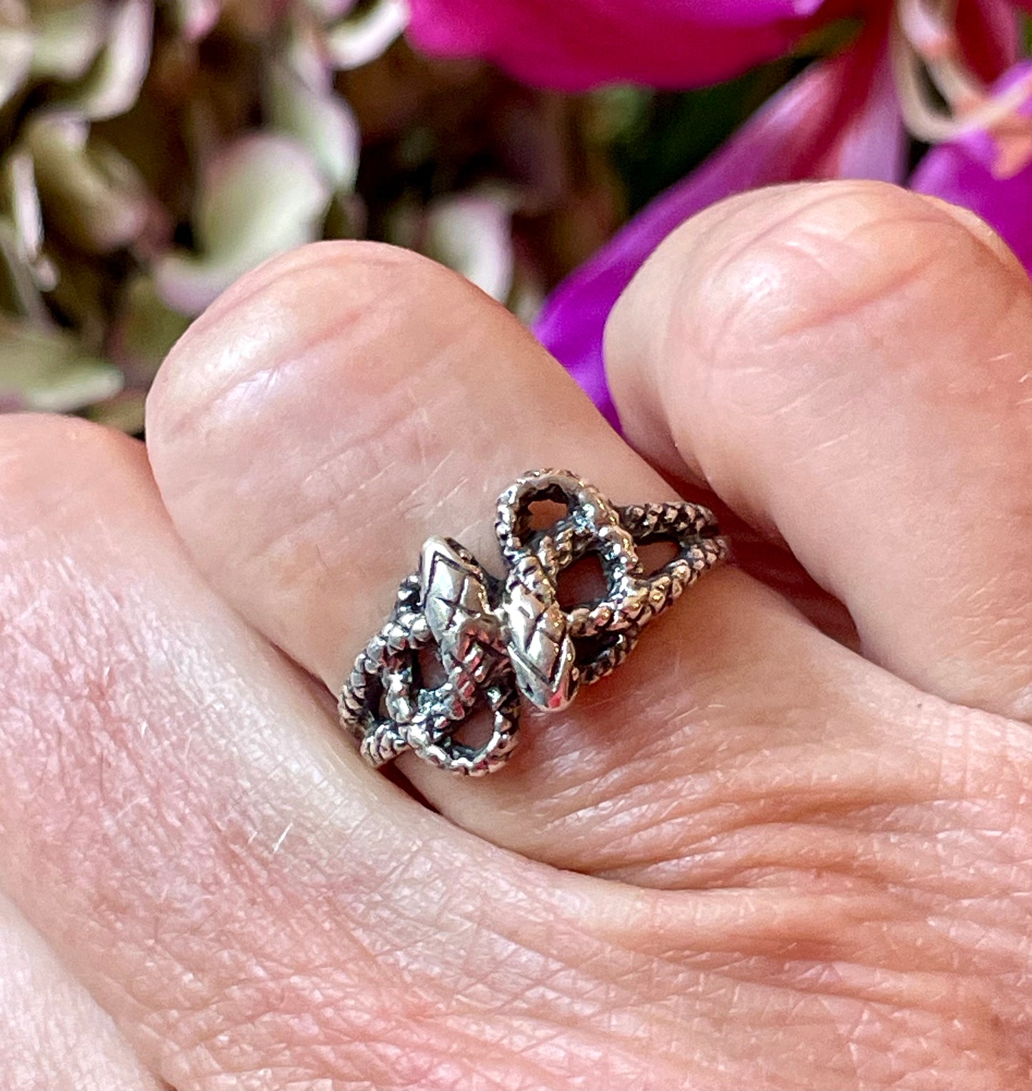 Anello Serpenti in argento, 1940/50