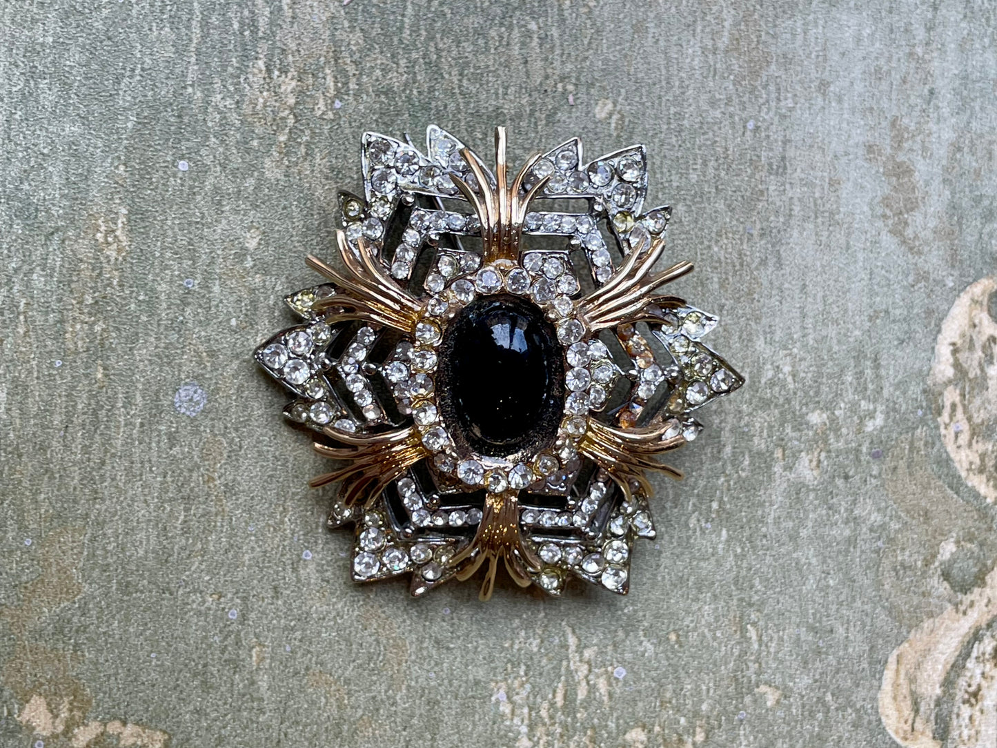 Stupenda spilla Fiocco di neve, anni ‘80