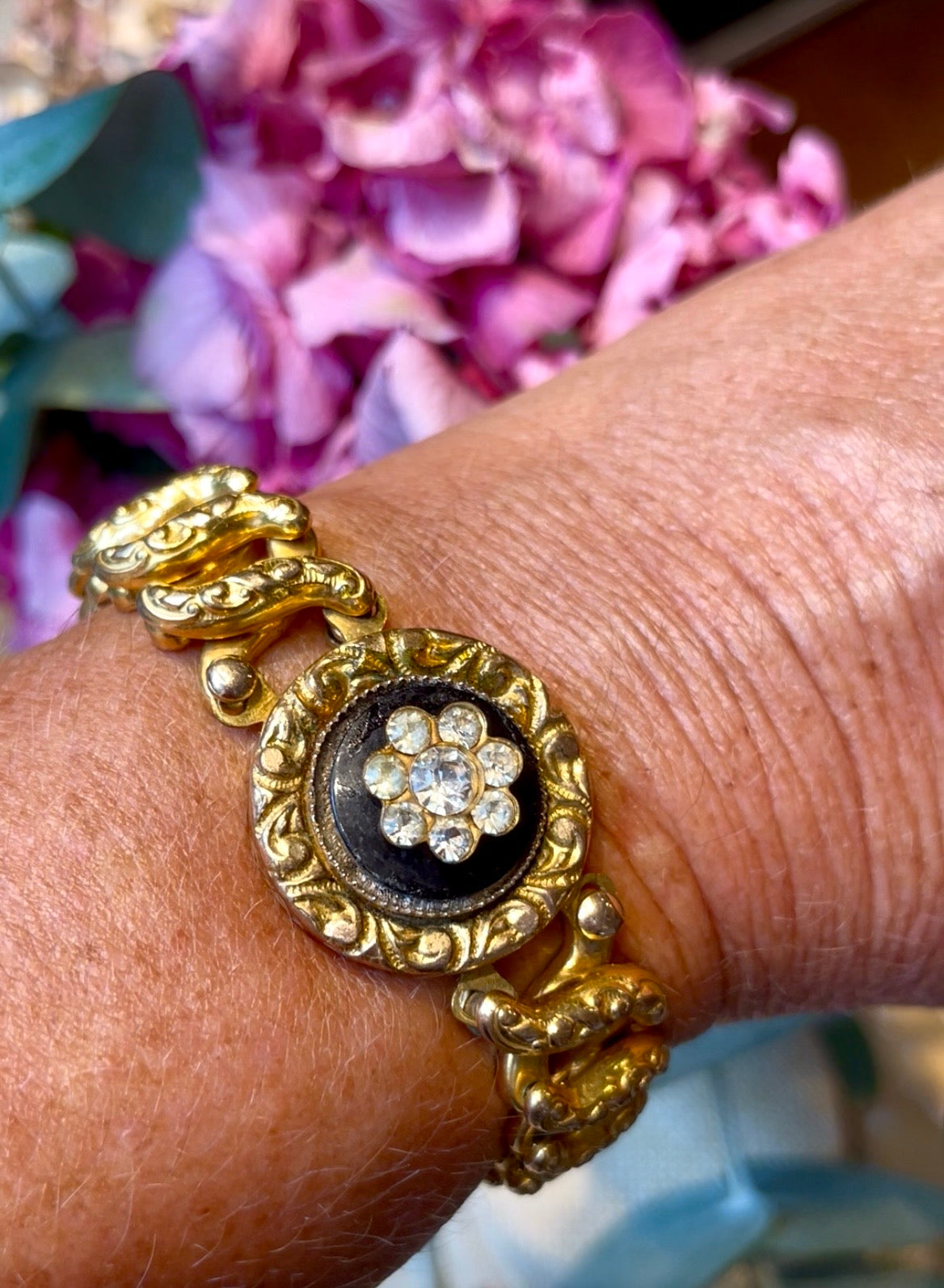 Bracciale estendibile a molla Saint Valentine, USA anni ‘40