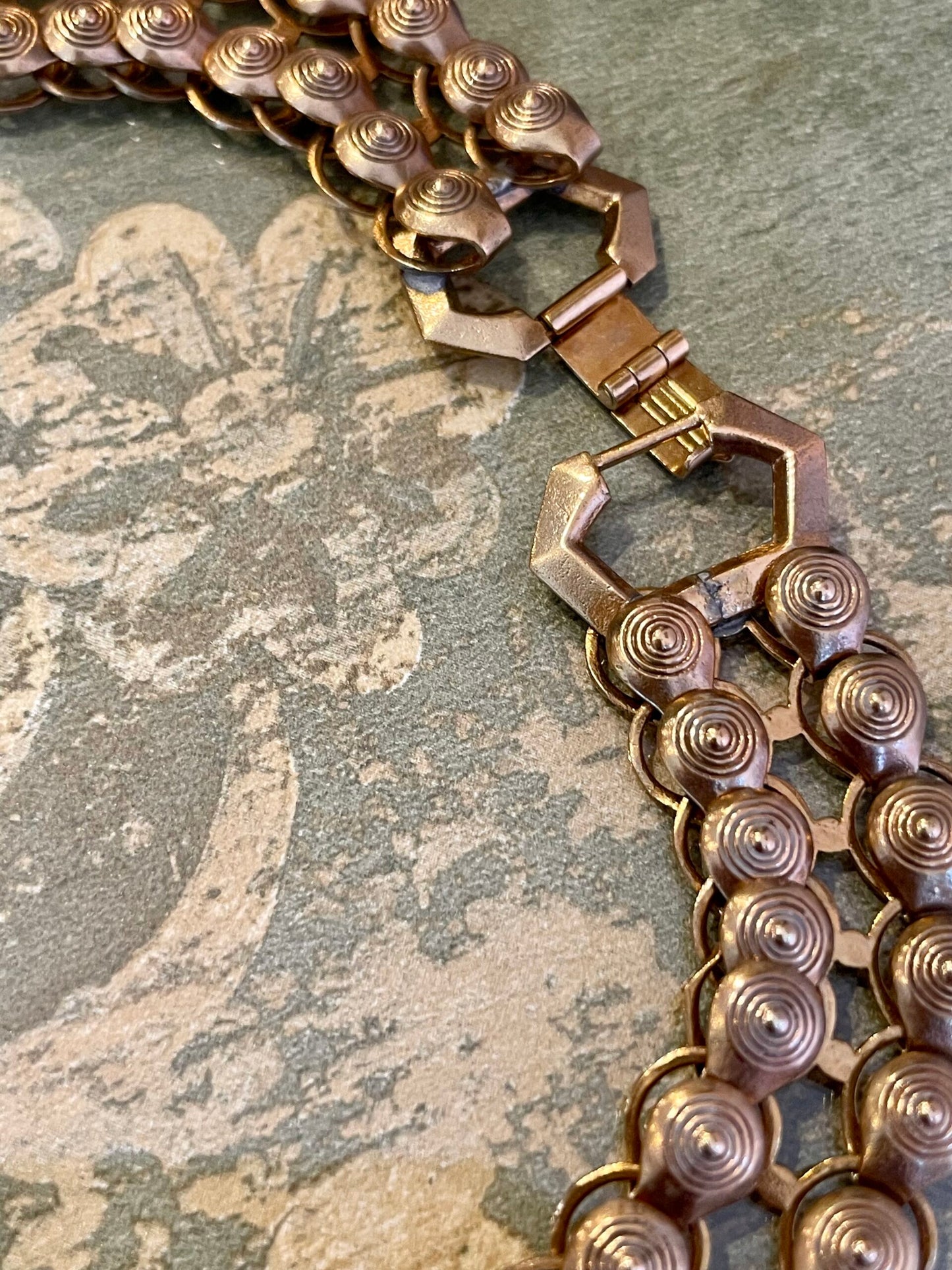 Collana girocollo in filled gold, vittoriana