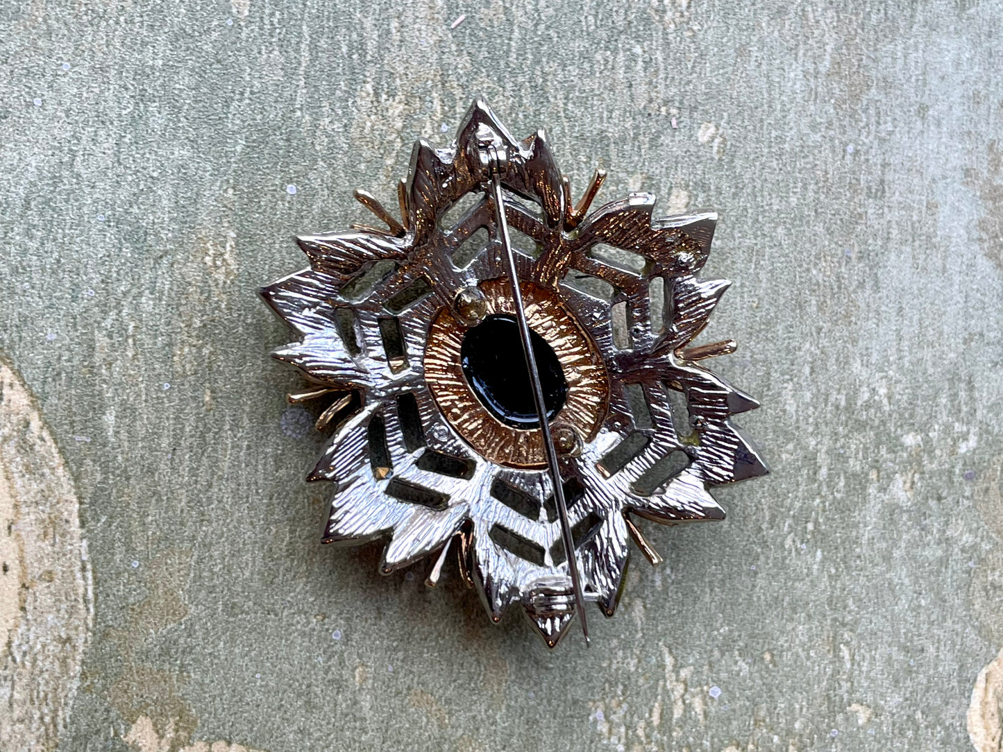 Stupenda spilla Fiocco di neve, anni ‘80