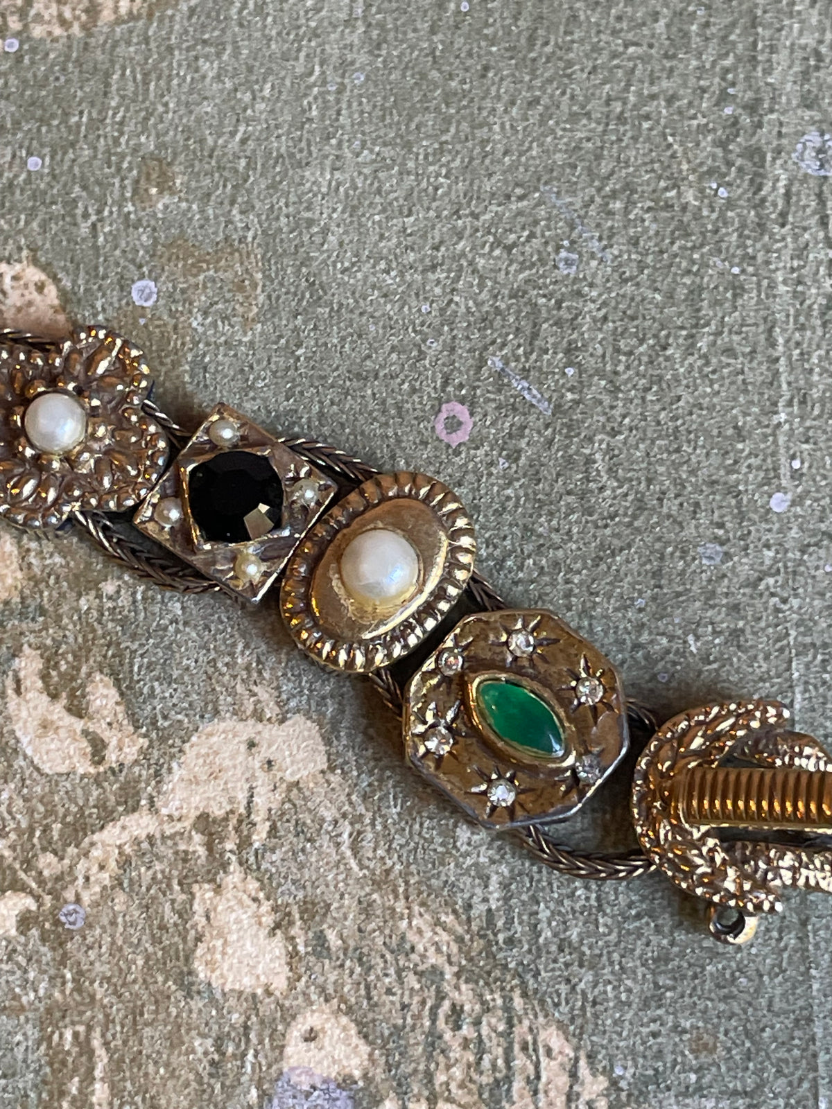 Bracciale slider Goldette, USA, anni ‘40