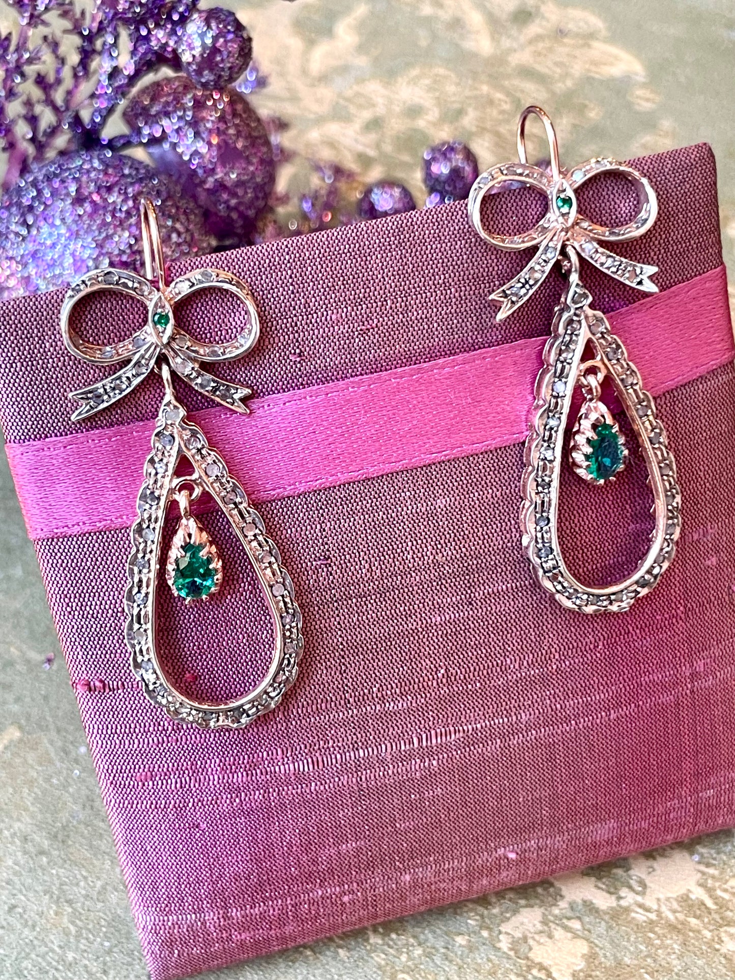 Splendidi orecchini Fiocco, anni ‘50