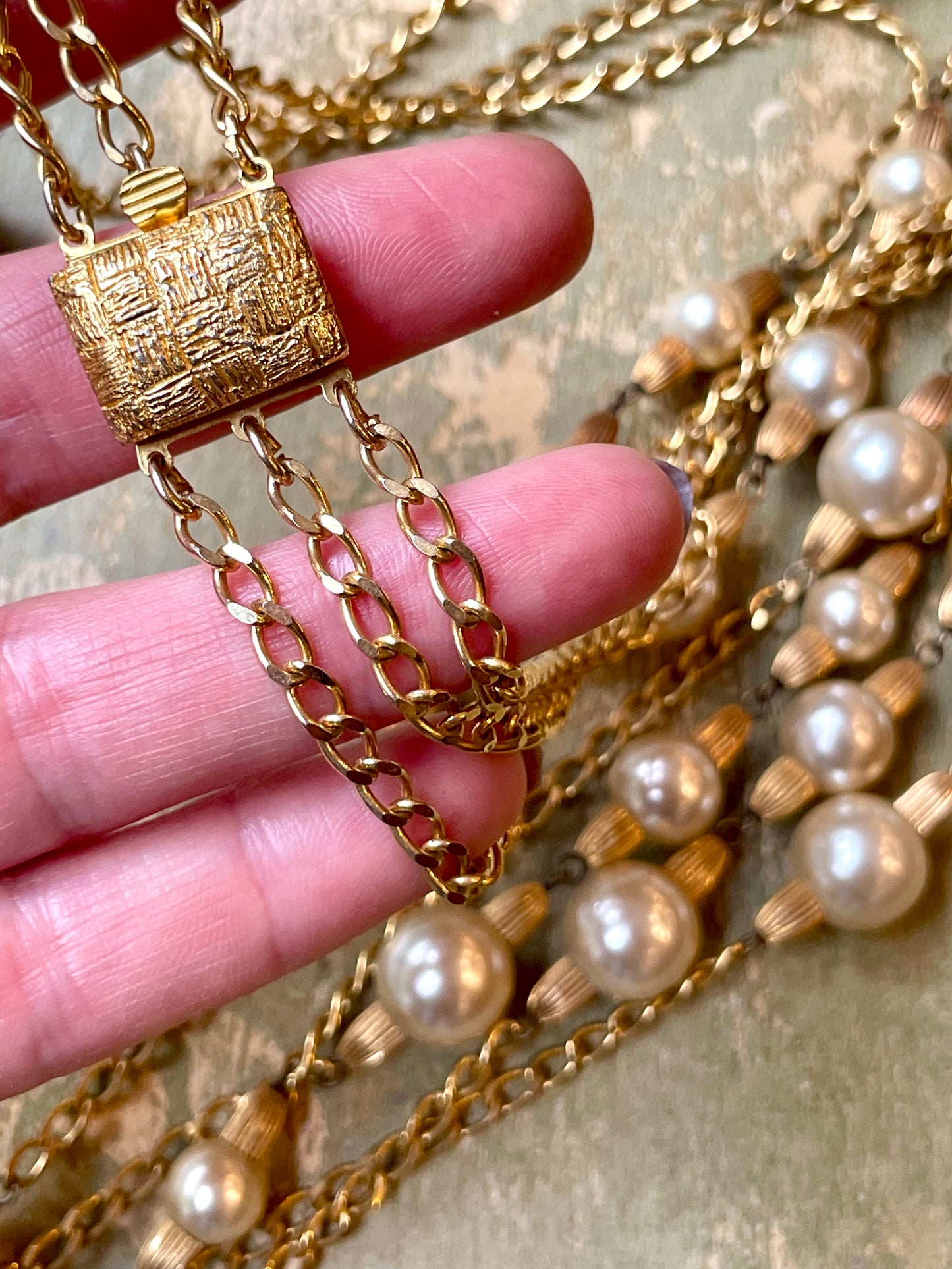 Collana Chanel a tre fili, anni ‘50