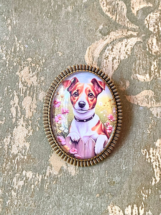 Spilla Jack Russell, anni ‘70/80