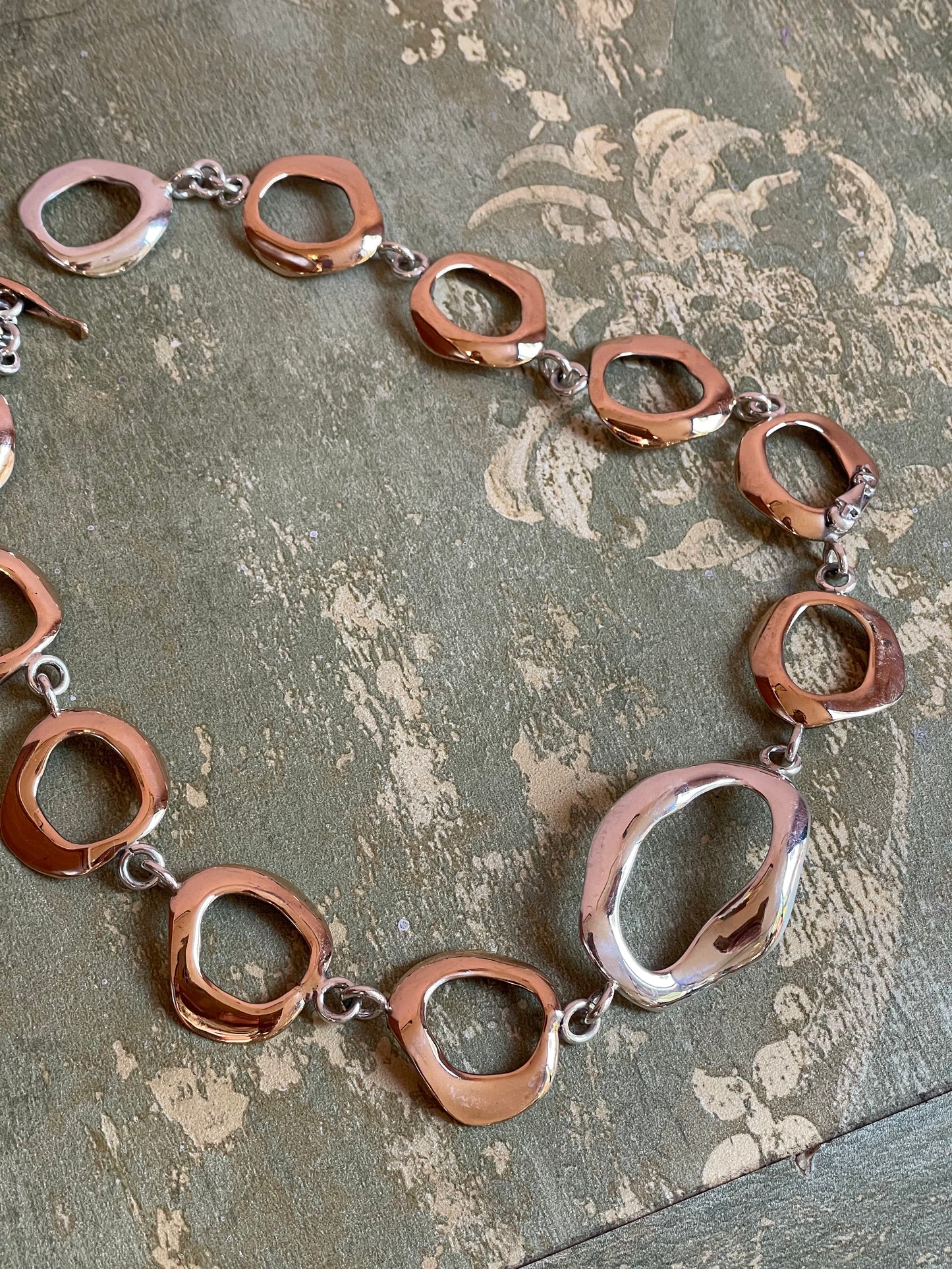 Collana Bolle in argento, anni ‘80