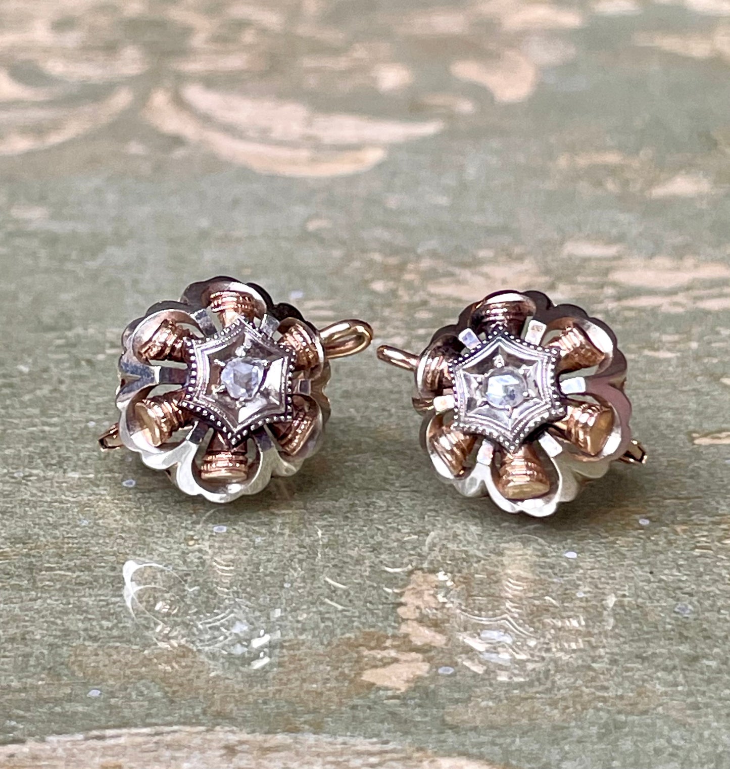 Indimenticabili orecchini con diamanti, anni ‘40/50