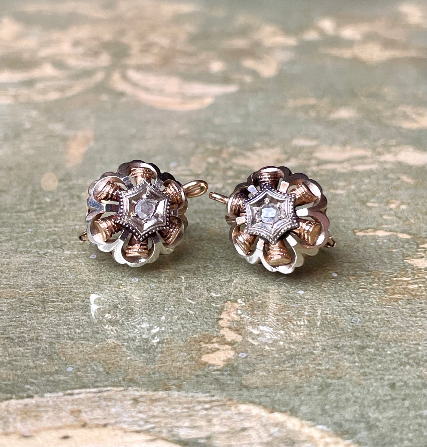 Indimenticabili orecchini con diamanti, anni ‘40/50