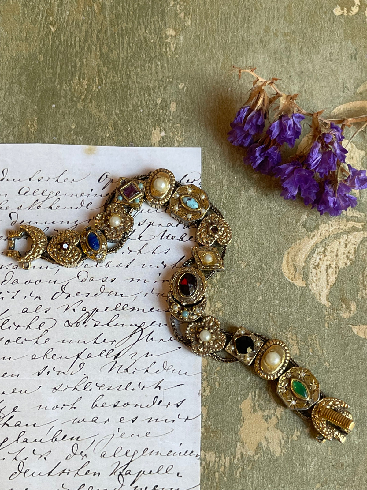Bracciale slider Goldette, USA, anni ‘40