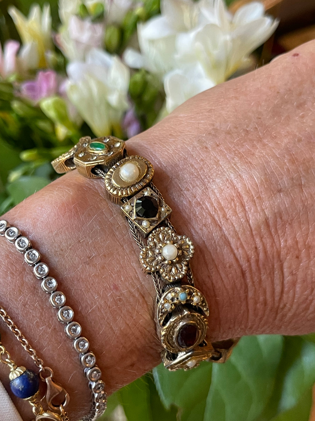 Bracciale slider Goldette, USA, anni ‘40