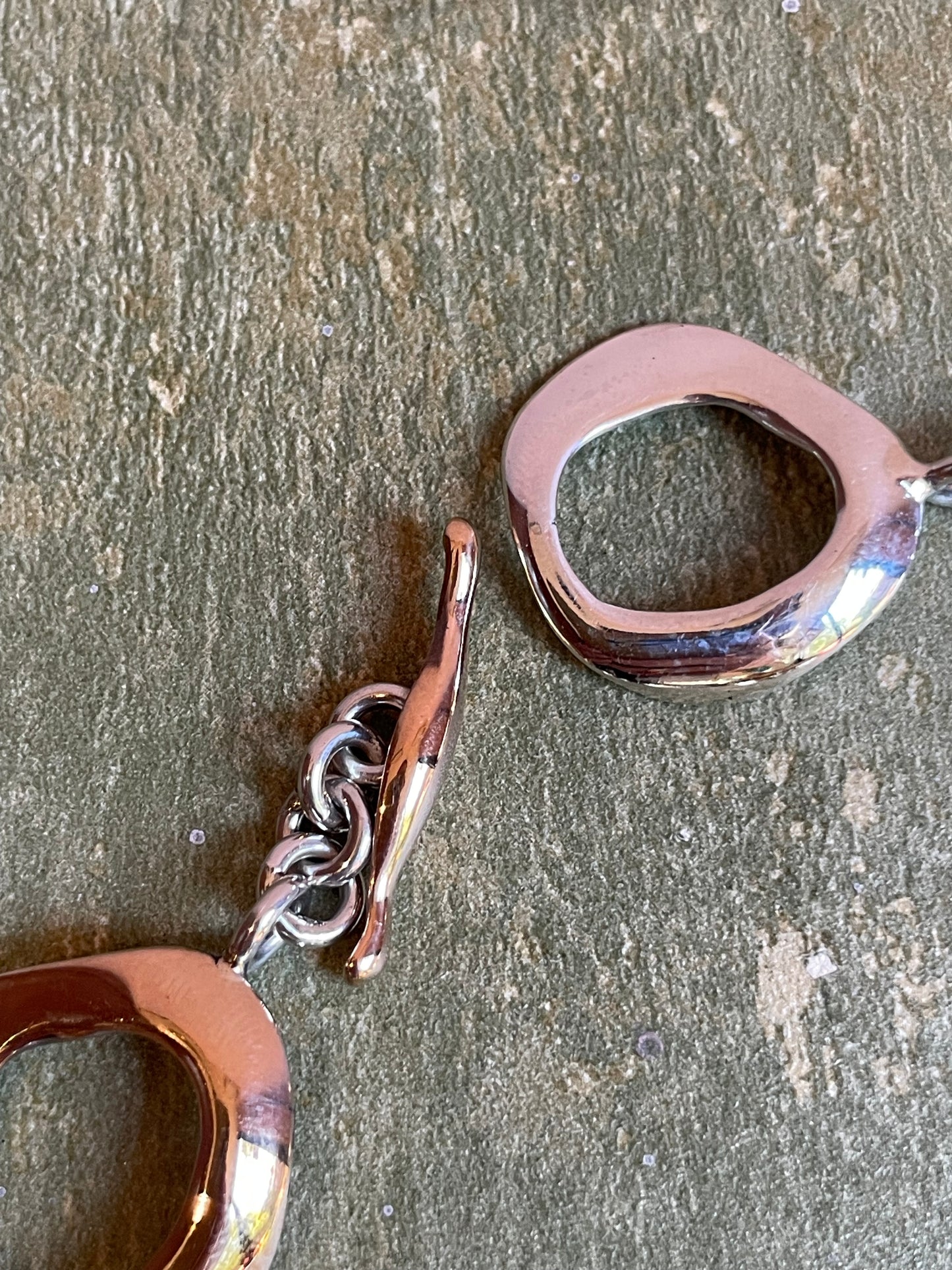 Collana Bolle in argento, anni ‘80