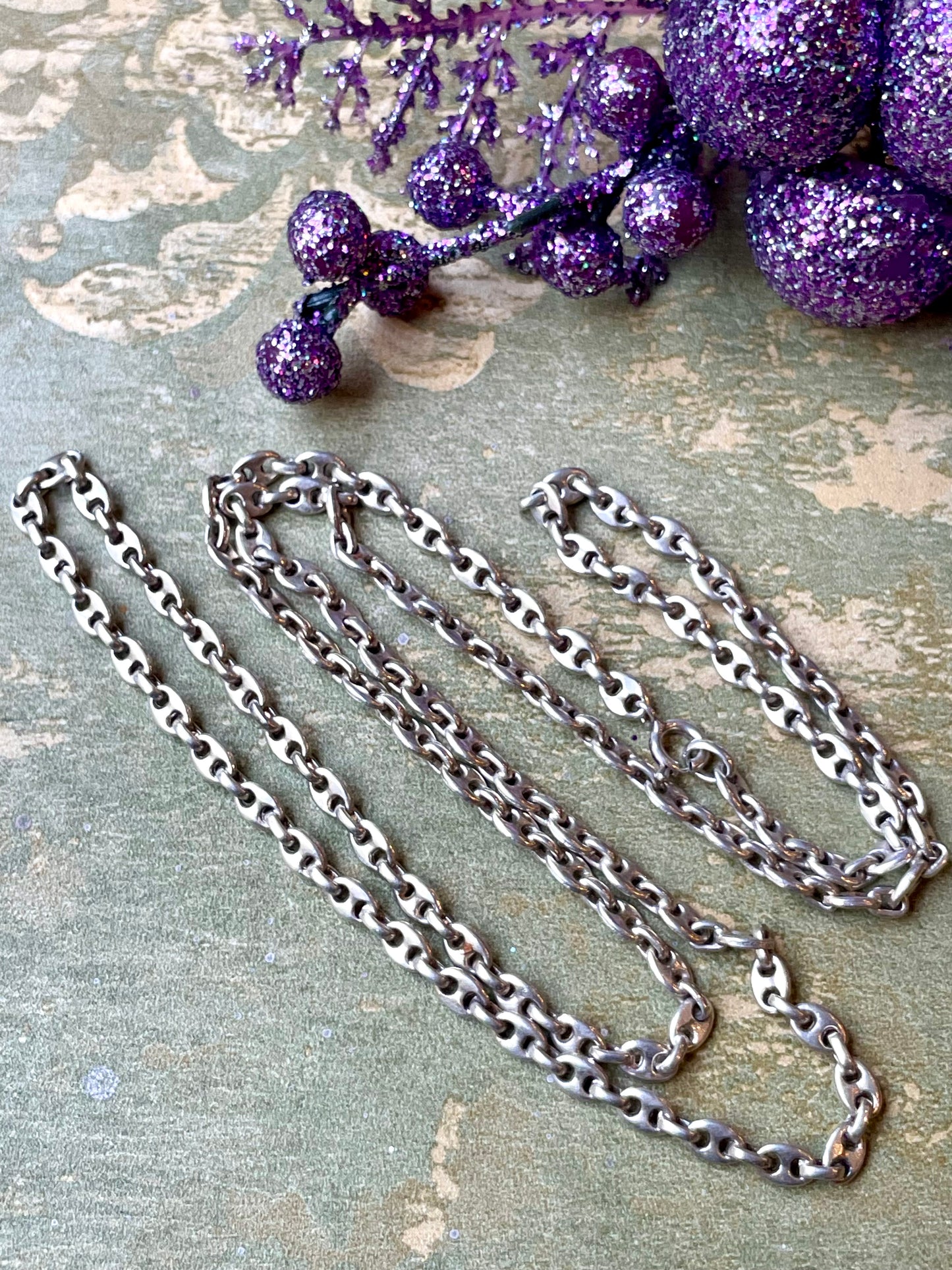 Collana Groumette in argento, anni ‘60/70