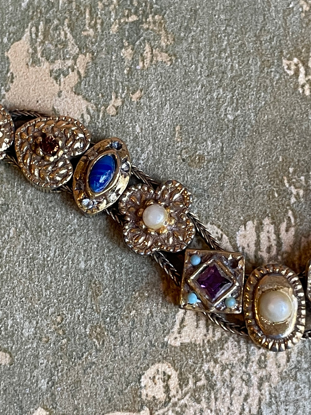 Bracciale slider Goldette, USA, anni ‘40