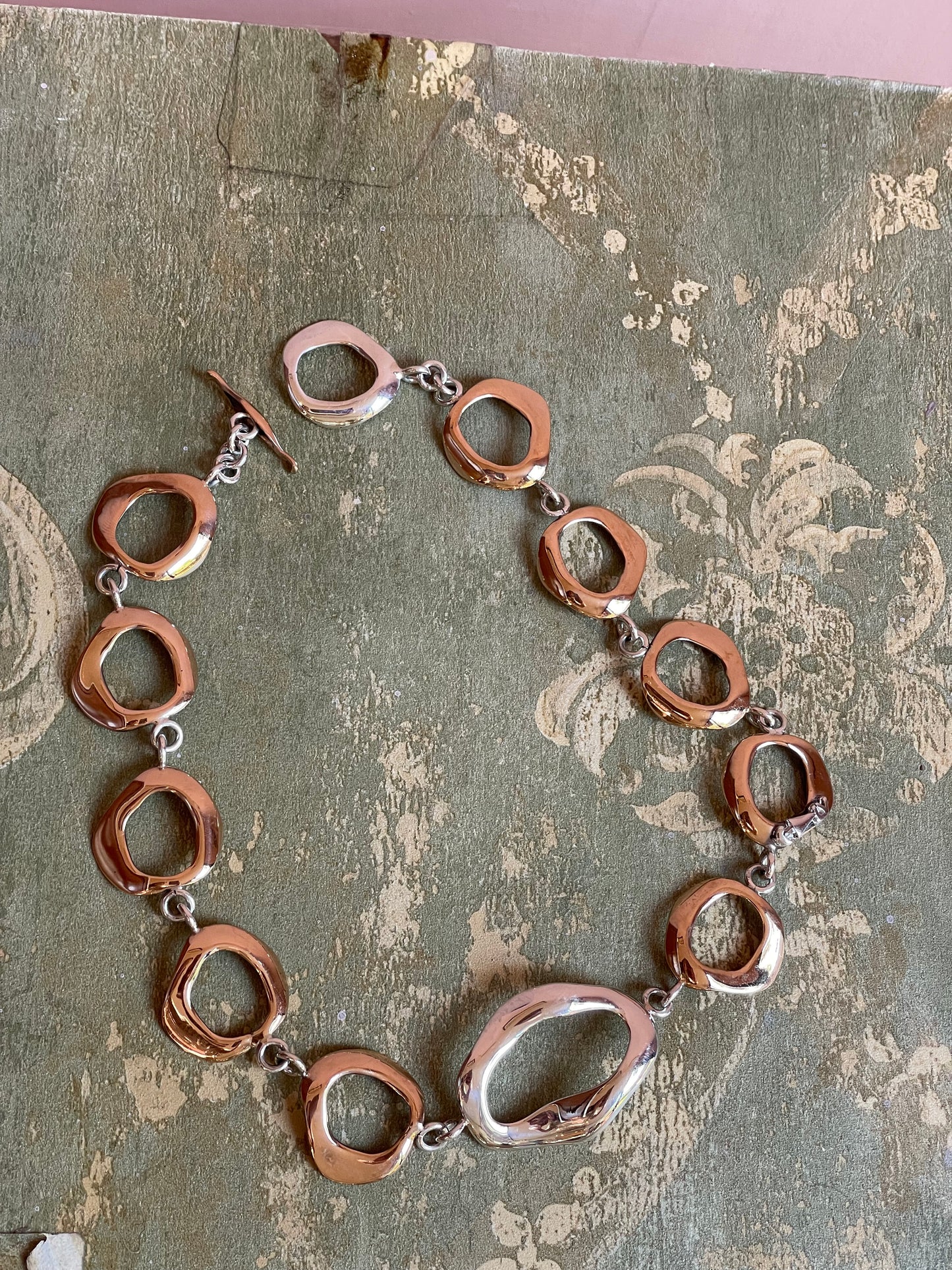 Collana Bolle in argento, anni ‘80