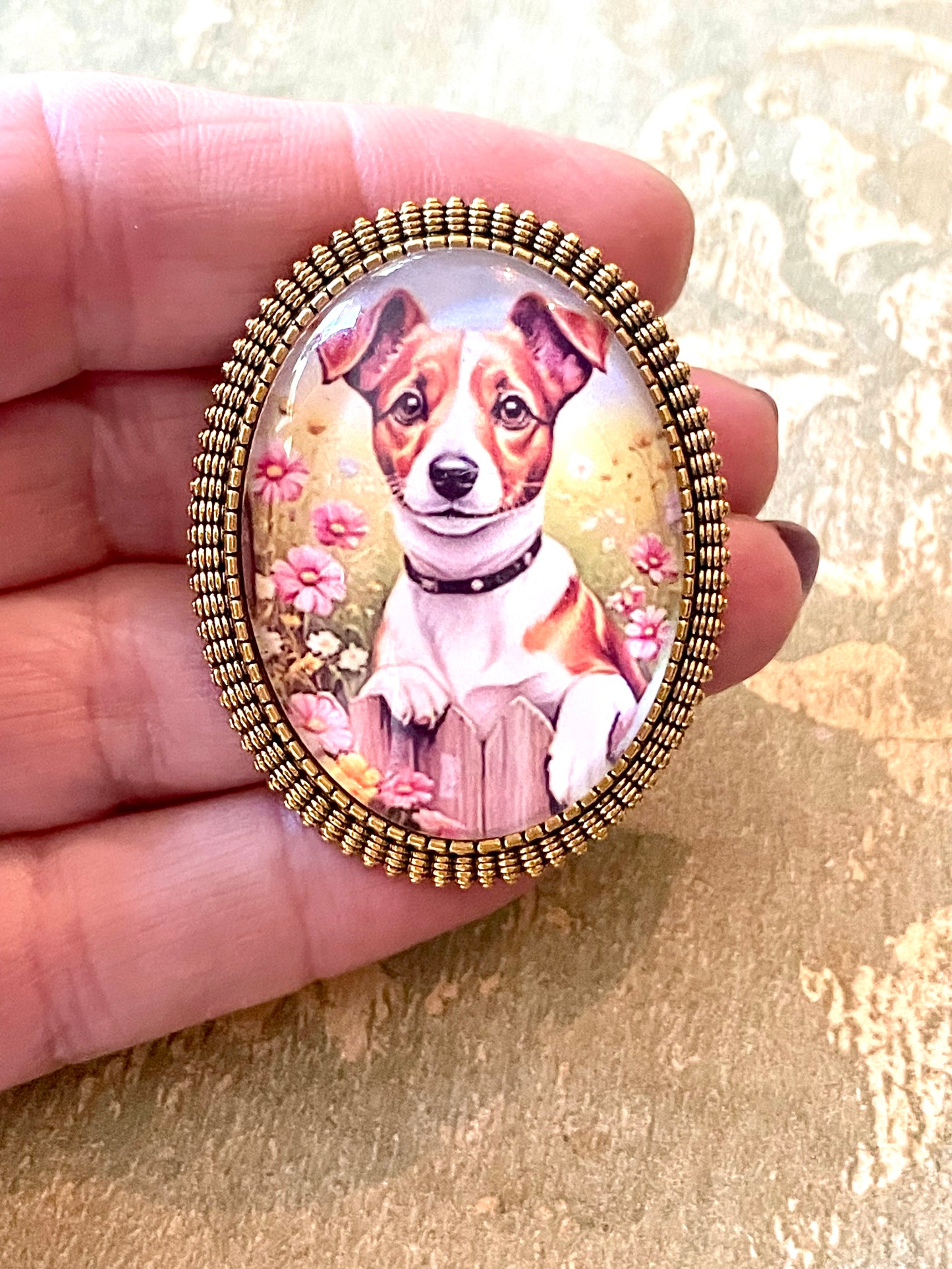 Spilla Jack Russell, anni ‘70/80