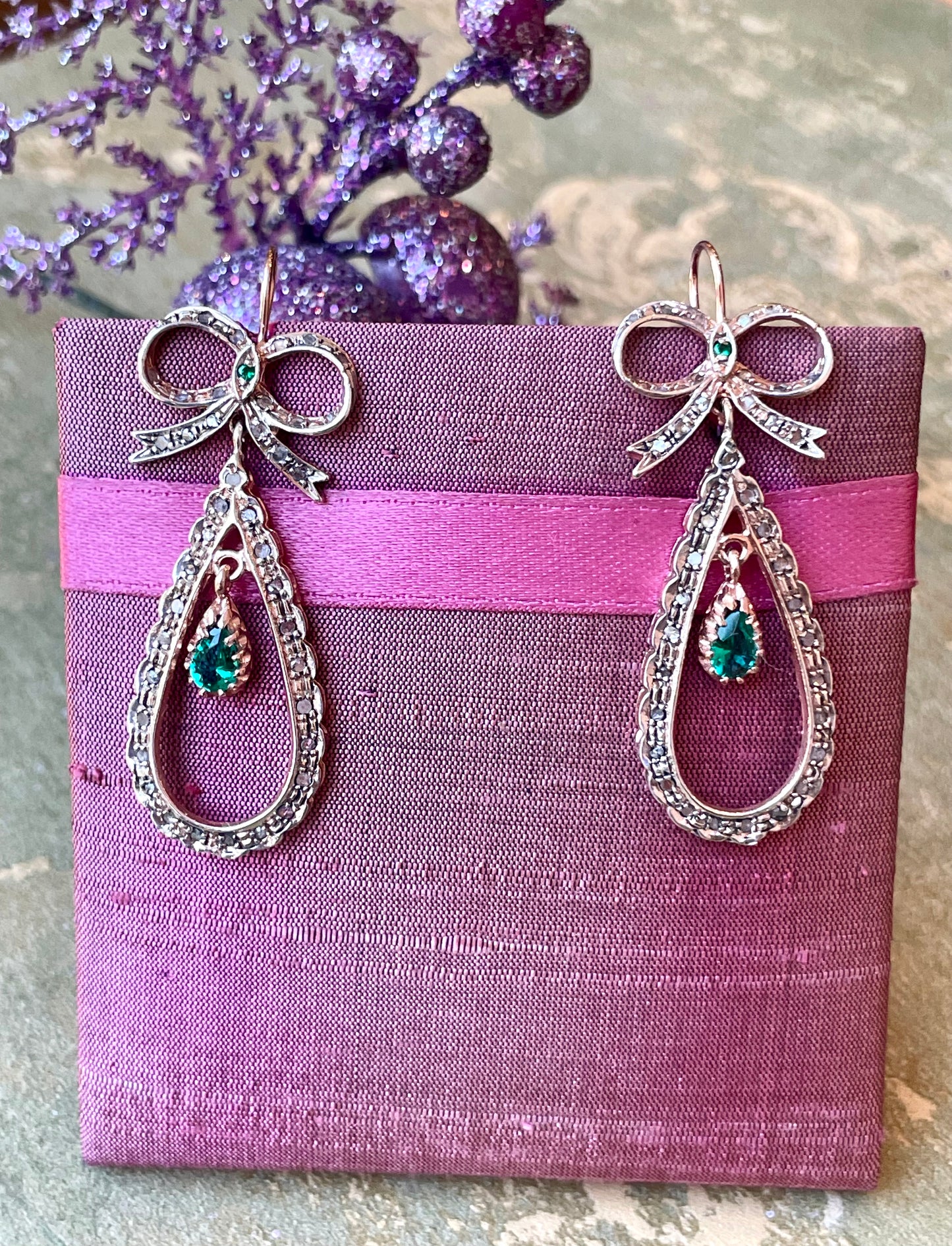 Splendidi orecchini Fiocco, anni ‘50