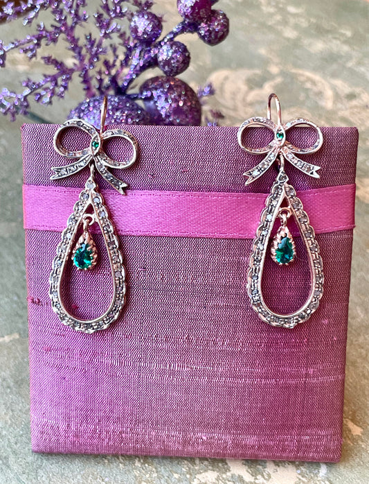 Splendidi orecchini Fiocco, anni ‘50