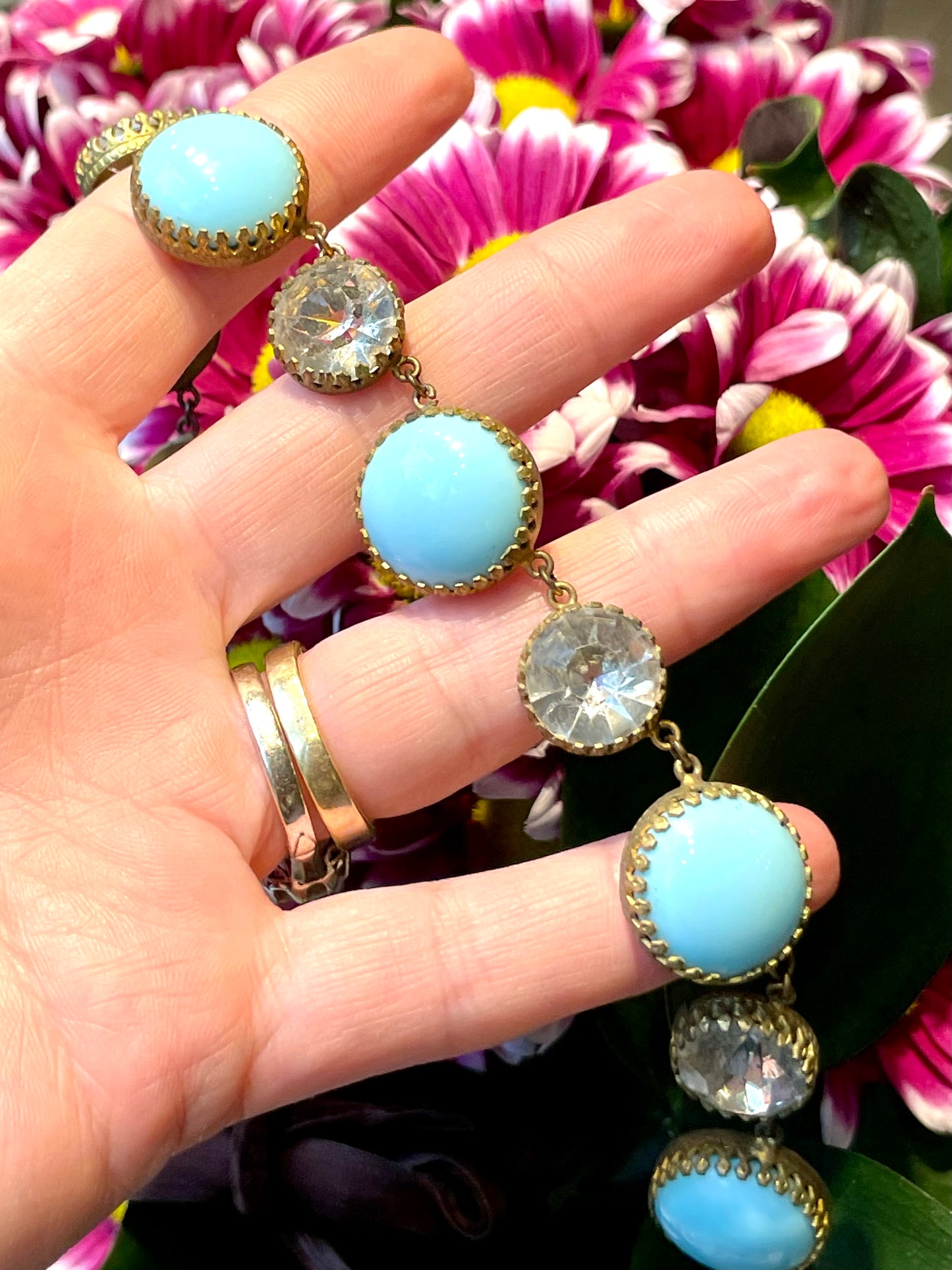 Stupenda collana girocollo in paste, epoca vittoriana