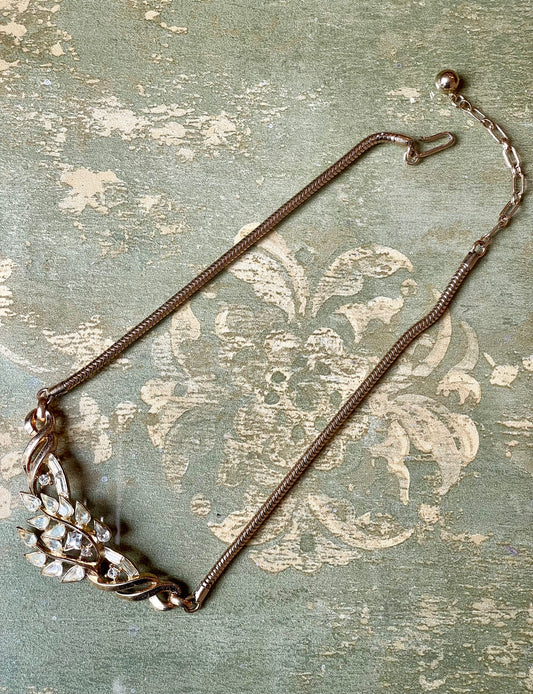 Luminosa collana girocollo, Trifari, anni ‘40/50