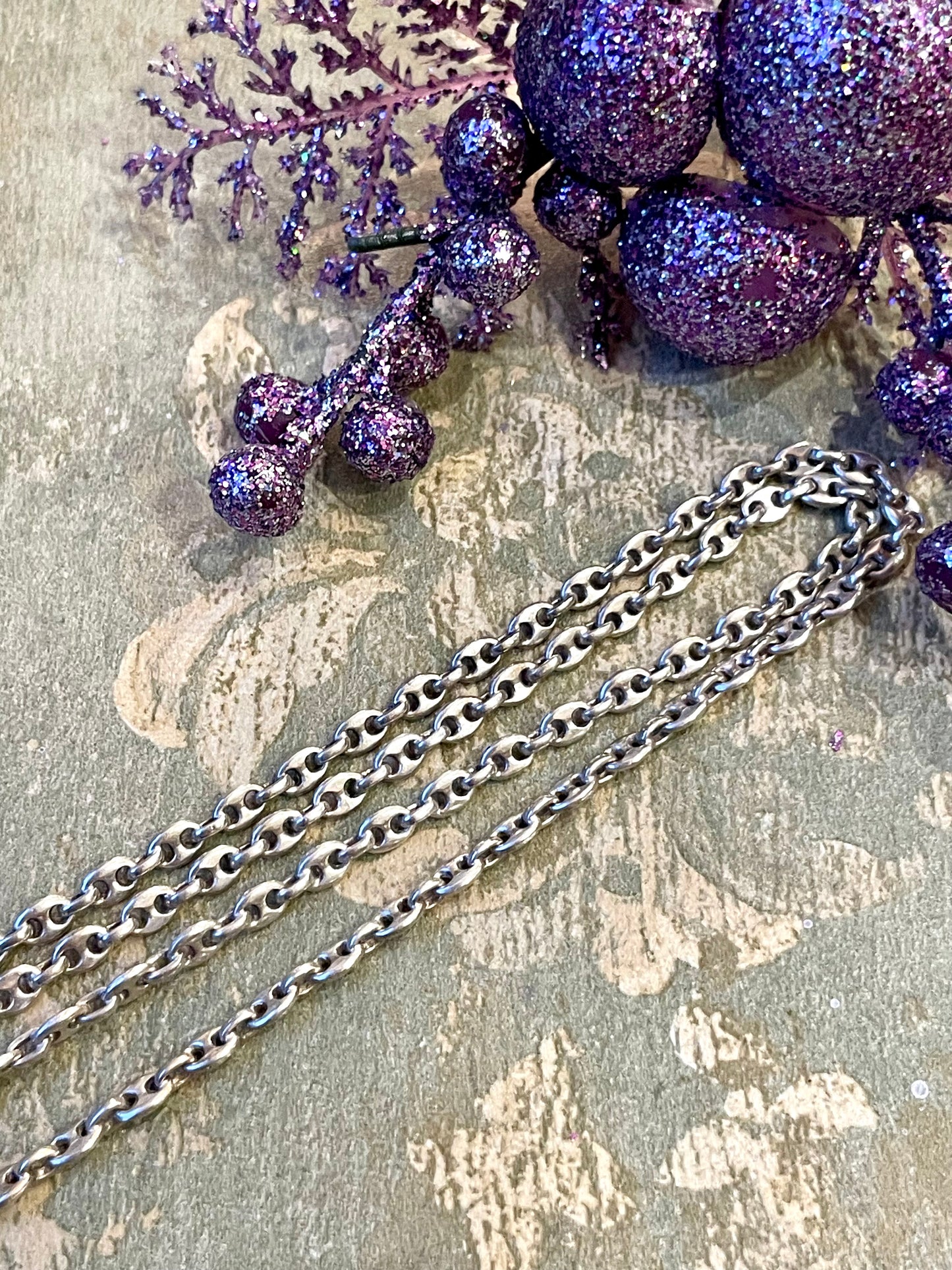 Collana Groumette in argento, anni ‘60/70